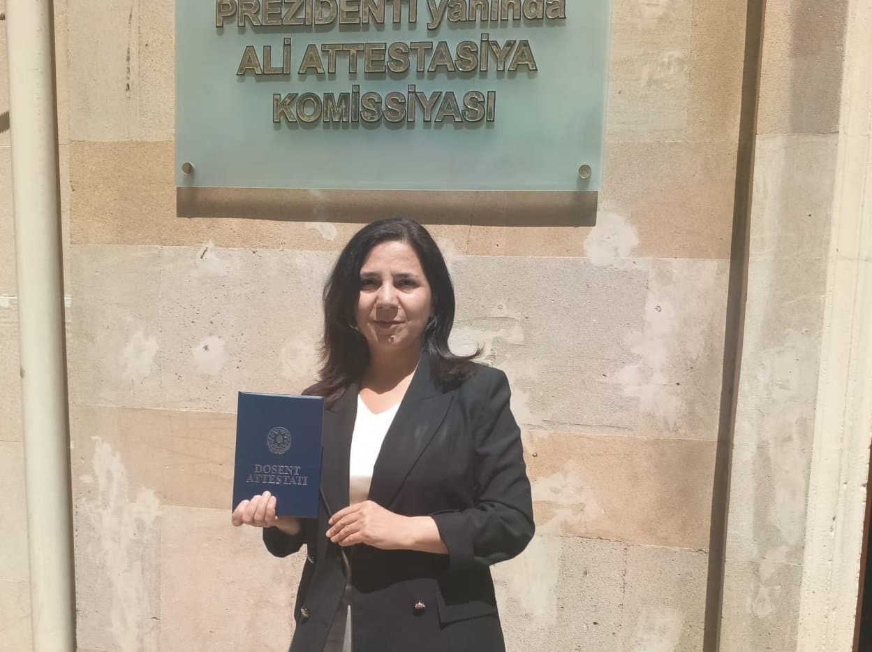 İqtisadiyyat İnstitutunun əməkdaşına "Dosent" elmi adı verilib
